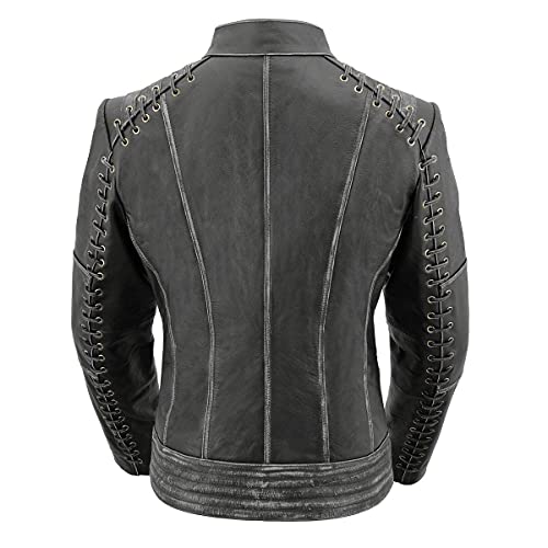 Image of Milwaukee Leather Women's 'Sporty and Elegant' Scooter Style Motorcycle Leather Rider Jacket