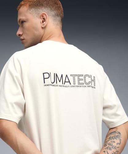 Image of Puma Men's Solid Relaxed Fit Tees