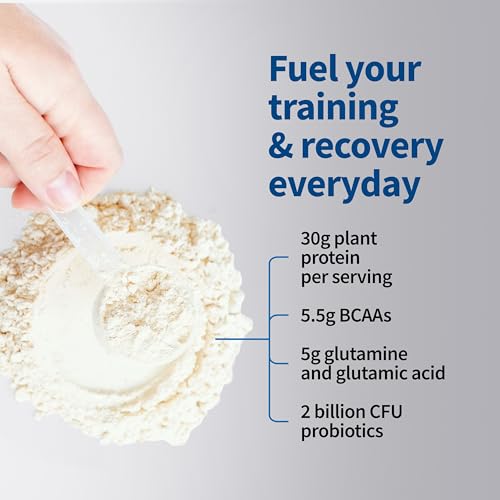 Image of Garden of Life Sport Organic Vegan Protein Powder, Vanilla Flavor, 30g Plant-Based Protein with Probiotics for Digestive Health, Immune Support and Muscle Recovery, 19 Servings