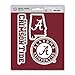 NCAA Alabama Crimson Tide Team Decal (Pack of 3), Varies, Crimson