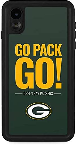 Skinit - Carcasa impermeable para iPhone XR, diseño de los Green Bay Packers de la NFL