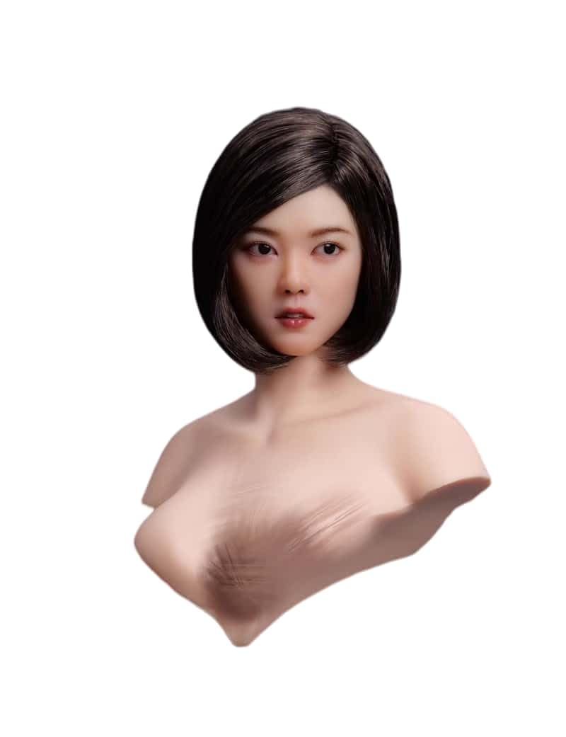 Amazon.co.jp: YMTOYS 1/6 美人 ヘッド美少女 眼球可動