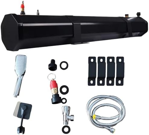 18L Pressurized Water Tank for Camping Shower, Off-Road & Roof Rack Use - Portable Water Storage for Overlanding, Vehicle Water Supply & Outdoor Adventures