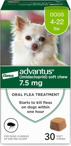 Advantus Dog Fast Acting Oral Flea Treatment Soft Chews Dogs 4 - 22 lbs. | 30 ct.