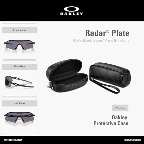Image of Oakley Unisex Radar Plate Rectangular Sunglasses