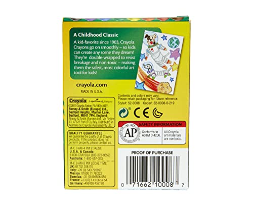 Crayola Classic Color Pack Crayons, Tuck Box, 8 Colors - image 6