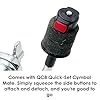 Tama CYA5E Cymbal Attachment with Quick-Set Cymbal Mate #3