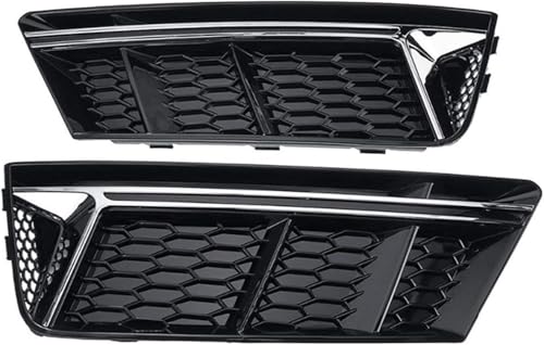 Grille de phare antibrouillard : protégez vos optiques avant Audi A4 B9 contre les impacts