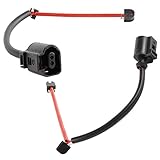 Bapmic 7L0907637C 95561236531 Rear Brake Pad Wear Sensor for Porsche Cayenne Audi Q7 Volkswagen Touareg ( Pack of 2 )