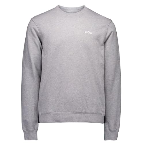 Maillot de survêtement POC Crew en molleton premium gris et blanc S