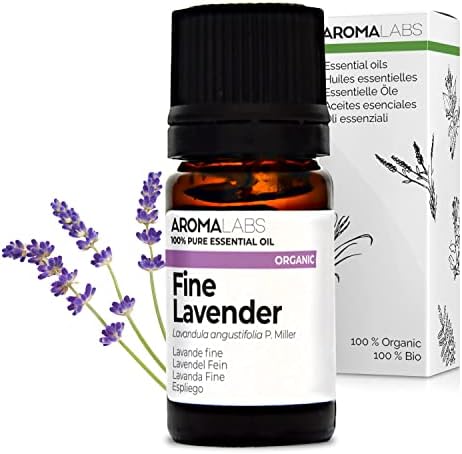 Lavanda Fina BIO (Lavandula angustifolia) - 5 mL - Aceite Esencia...