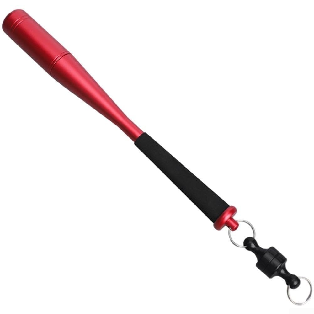Fishing Priest Fish Whacker Made Of Aluminum Alloy With Eva Anti Slip Handle For Humane Fish Dispatch And Quick Catch Processing Blue(red)