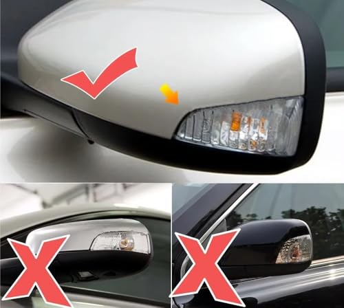 Clignotant dynamique pour Volvo S40 V50 2005-2007 répétiteur de rétroviseur LED sequential