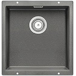 Fregadero Blanco Subline 400 U BLANCO SUBLINE 400-U - Fregadero (Metálico, 400 x 400 mm, 43 cm, 46 cm, 19 cm)