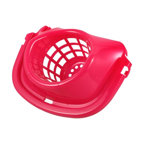 MUELODSIC Cesta de Plástico Roja para Cubo de Fregona Accesorio de Drenaje Portátil para Cubo de Limpieza Cesta Repuesto para Fregar Suministros para Limpieza Doméstica