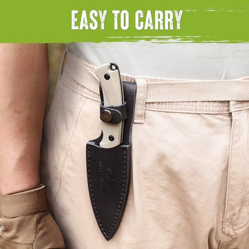 image for Mossy Oak Survival Hunting Knife with Sheath, 8.5-inch Full-tang Fixed