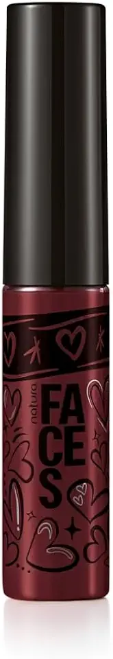 Natura Faces Batom Líquido Matte Marsala Night 5,5ml - Longa Duração 12h Cod. NATBRA-179430