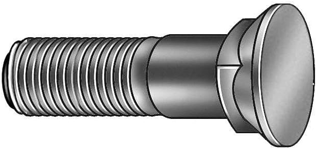 Replacement for 1CFL8 Plow Bolt, Fastener L 2 in, PK25 1CFL8