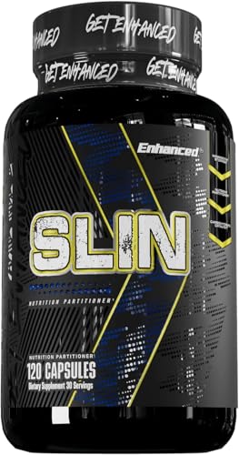 Enhanced Labs SLIN 11-in-1 Clinical Glucose Disposal Agent (GDA) - Optimizes Natural Glucose Response & Carb Utilization - Muscle Glycogen Matrix - Berberine HCl Bitter Melon ALA - 120 Capsules