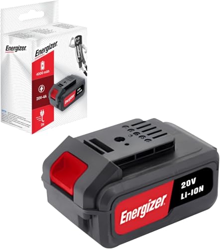 Batterie pour outils Energizer 20V 4Ah résolvant les pannes d'autonomie et de puissance