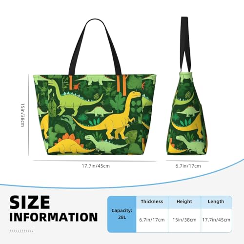 (Palm Leaf) Large Beach Tote Bag For Women With Zipper Foldable Lightweight Travel Pool Bag For Vacation Shopping4