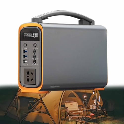 YXINHONGYUE 192Wh, Generador de Emergencia Multifuncional portátil, Estación de Carga rápida de 200W 192wh-320wh Delicado y Compacto para Emergencia al Aire Libre, apagón