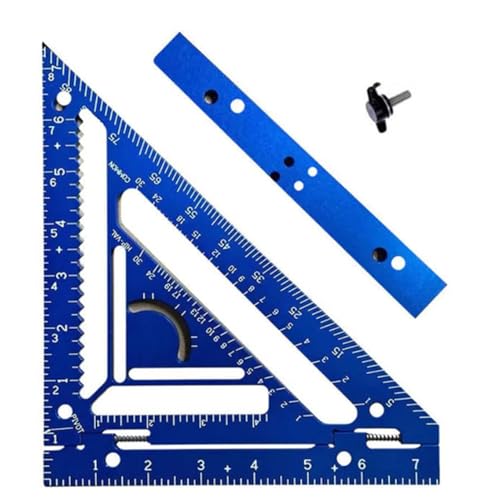 Herramienta escuadra de cabrilla aluminio para carpintero miniatura 5