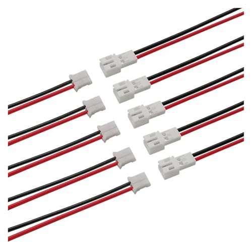 Fiche PH2.0 2 broches mâle femelle avec câble de 20 cm pour vos créations de robots DIY