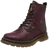 Rieker Damen 92810-35 Mode-Stiefel, rot, 39 EU