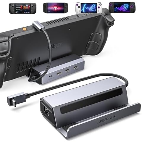 JSAUX 5-in-1 Docking Station for Gaming Cover