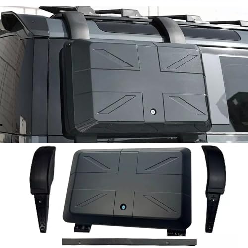 Matte Black Exterior Side Mounted Gear Box Carrier Fits for Defender 90 110 2020 2021 2022 2023 2024