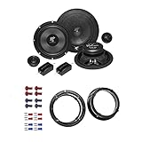 2 Wege Kompo, Frequenzgang: 56 Hz - 22.000 Hz, Empfindlichkeit: keine Angabe vom Hersteller, Impedanz: 4 Ohm, Einbautiefe: 58 mm, Einbaudurchmesser: 143 mm