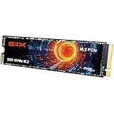 SIX NVMe M.2 SSD PCIe Gen4x4 4TB M.2 2280規格 最大7350MB/s読込 - PS5メモリー拡張対応/ヒートシンク付属 ノートPC・デスクトップ用内蔵SSD ゲーミング高速化