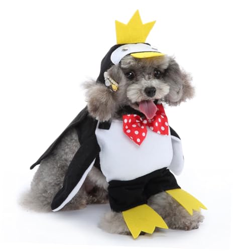 Disfraz para perro capa pingüino talla L miniatura 5