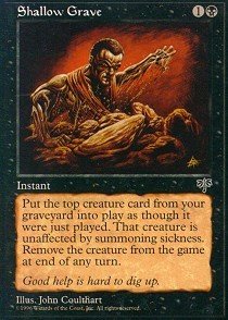 Amazon.com: Magic The Gathering - Shallow Grave - Mirage