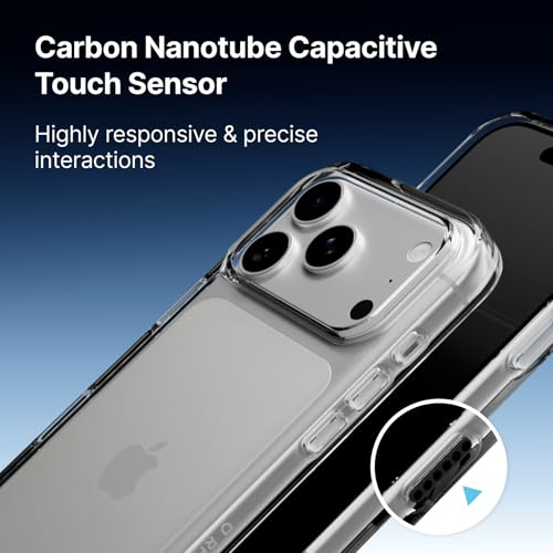 Image of RhinoShield Phone Case Compatible with iPhone 17 Pro Max | Clear Case - Anti-Yellowing, High Transparency, Shockproof with Military Grade Drop Protection - Transparent