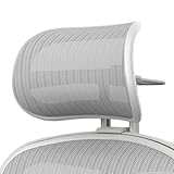 Atlas アーロンチェア ヘッドレスト ミネラル(リマスタード)日本正規代理店 3年保証 後付け ハーマンミラー アトラス メッシュタイプ 傾き 高さ 前後 調整可能 首 アメリカ製 (ミネラル(リマスタード))