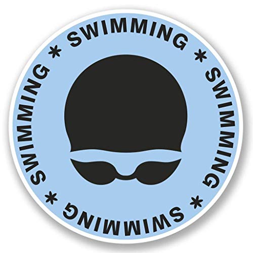 Swimming Round Metal 0.75" Lapel Pin Hat Shirt Pin Tie Tack Pinback2