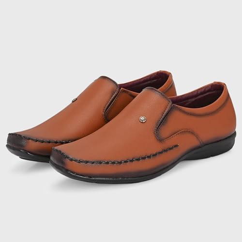 Image of Centrino Formal Shoe for Men | Cushioned Insole for Better Comfort | Stylish Slip-on for Boys | Perfect for Office Wear & Formal Dress (9788)