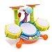 LYXCM Toy Drum Set Für Kinder, Kinder Schlagzeug Beats Musik-Spielzeug Mit Mikrofon Stimulieren Kinder Kreativität