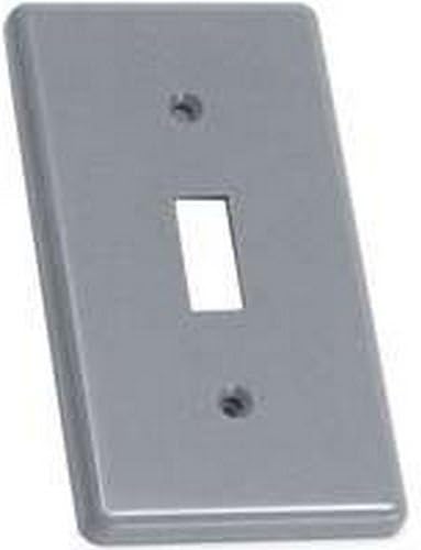 Carlon Rectangle Thermoplastic 1 gang Switch Cover For 1 Toggle Switch
