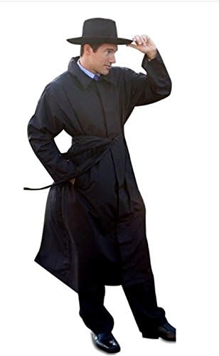 The Original ShayneCoat Raincoat For Men Black Bar Mitzvah Size