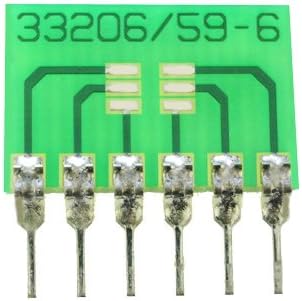 6 Pin SIP Surface Mount Integrated Circuit Adapter (0.4" x 0.6")