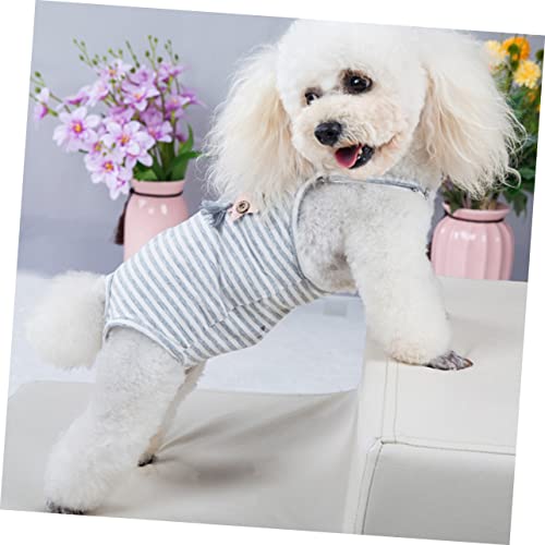 Housoutil 2 Unidades suspensórios calças fisiológicas roupa pet roupinha pet roupa de cachorro sanit