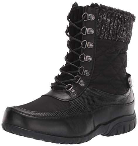 Propét Women's Delaney Frost Snow Boot, Black, 8.5 Xx-Wide #TOP16