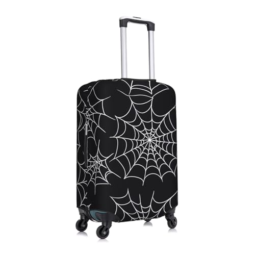 Spider Web Elastic Travel Luggage Cover, Washable Spandex Suitcase Protector, Anti-Scratch Fits 18-32 Inch3