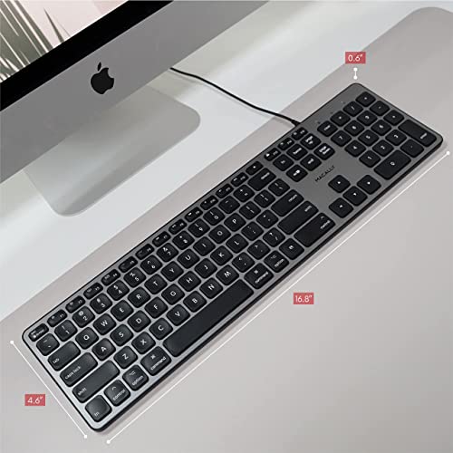 Macally Backlit Keyboard and Mouse Combo, Enhance Your Workflow