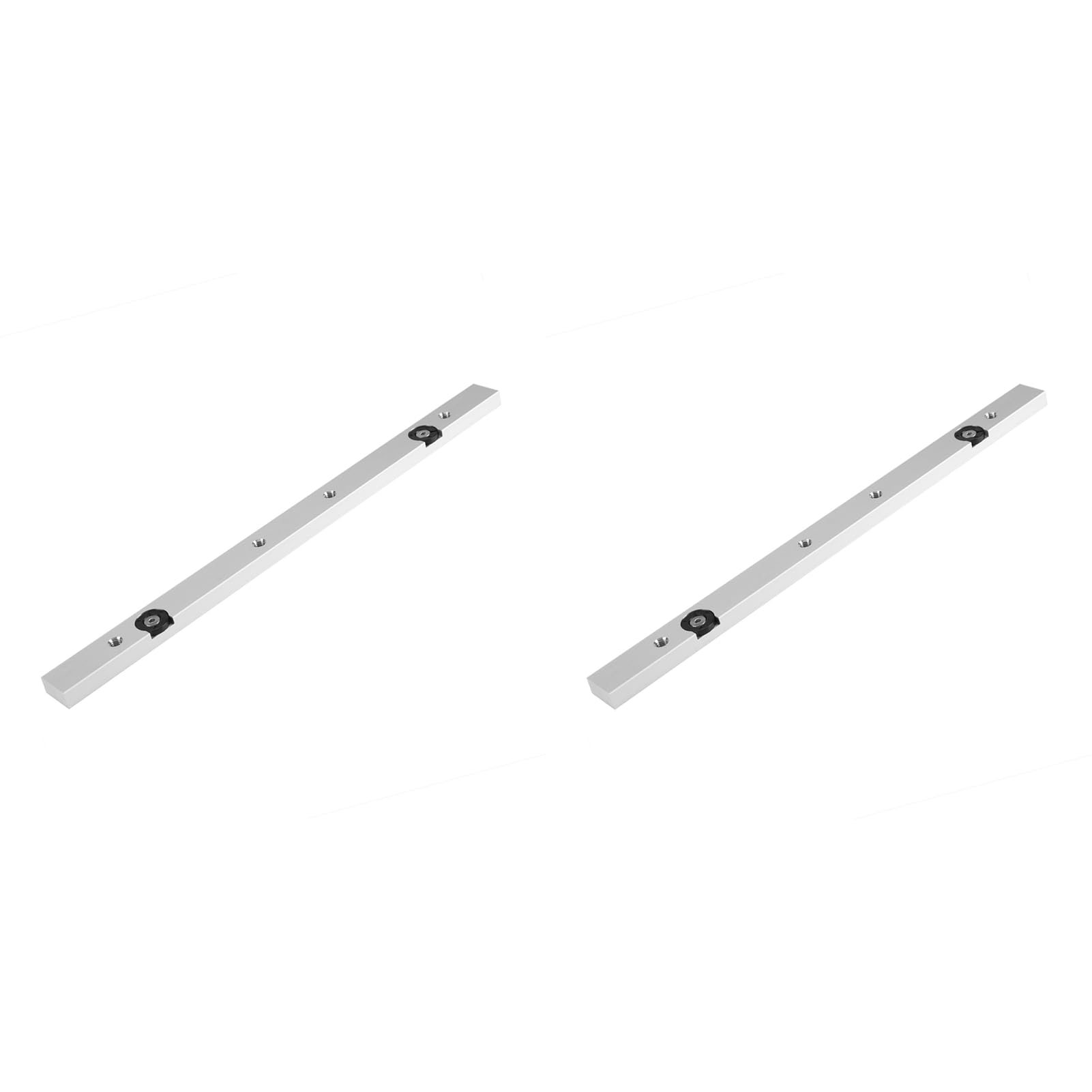2pcs Miter Bar Slider Table Saw Gauge Rod 300 Sliders, Easily Adjustable for Miter Sleds Aluminum Alloy, Ideal Sliding Action