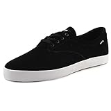 HUF Herren Sutter Skate Schuh, Schwarz (schwarz/weiß), 36.5 EU