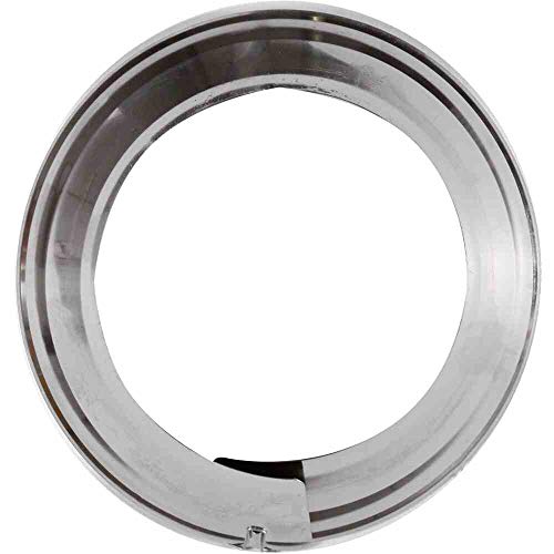 Kleining - Roseta de pared, plateado ø 100-120 mm, ajustable